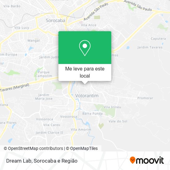 Dream Lab mapa