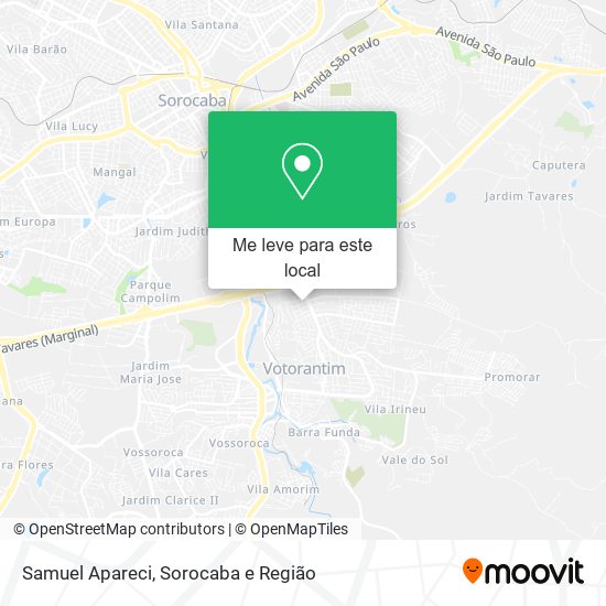 Samuel Apareci mapa