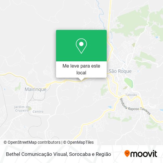 Bethel Comunicação Visual mapa