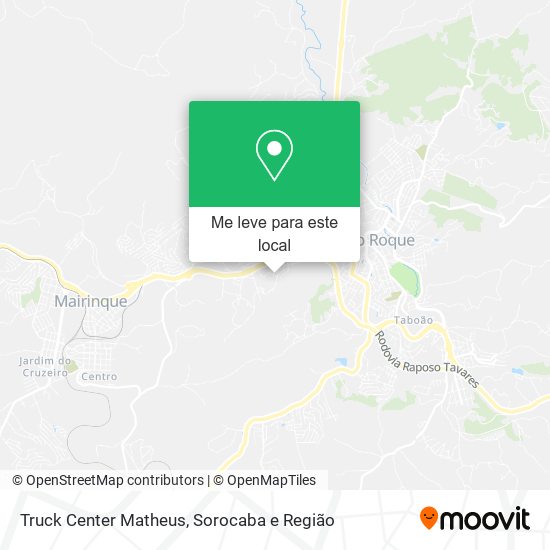 Truck Center Matheus mapa