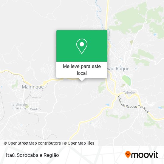 Itaú mapa