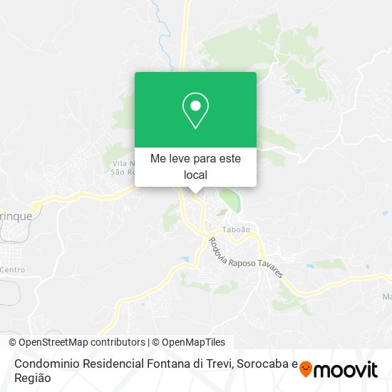 Condominio Residencial Fontana di Trevi mapa