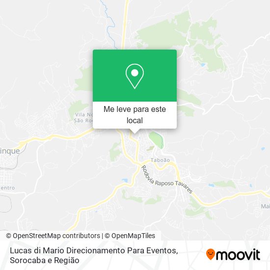 Lucas di Mario Direcionamento Para Eventos mapa