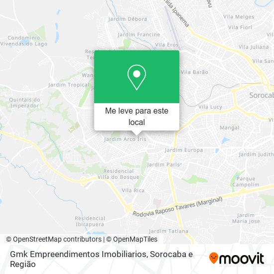 Gmk Empreendimentos Imobiliarios mapa