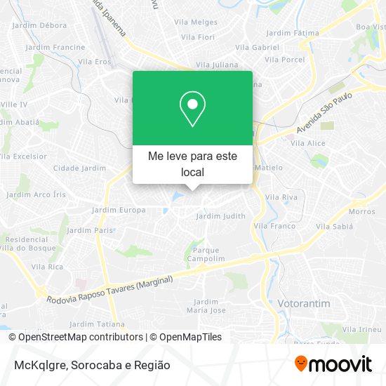 McKqlgre mapa