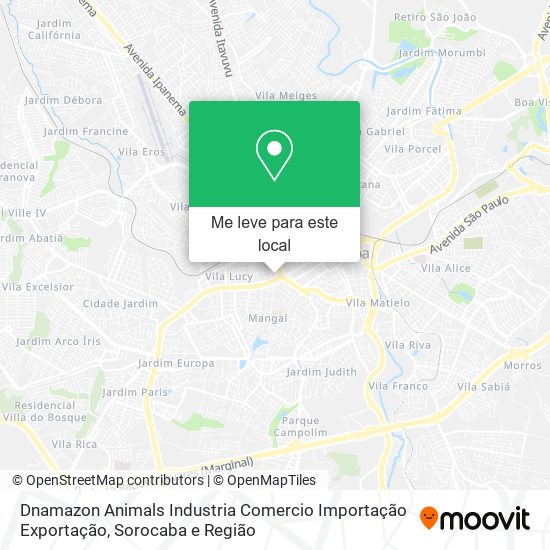 Dnamazon Animals Industria Comercio Importação Exportação mapa