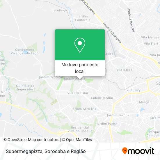 Supermegapizza mapa