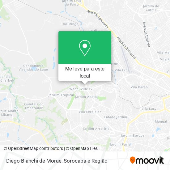 Diego Bianchi de Morae mapa