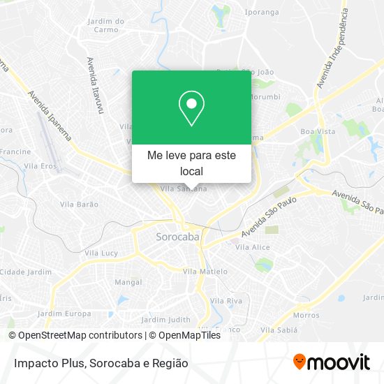 Impacto Plus mapa
