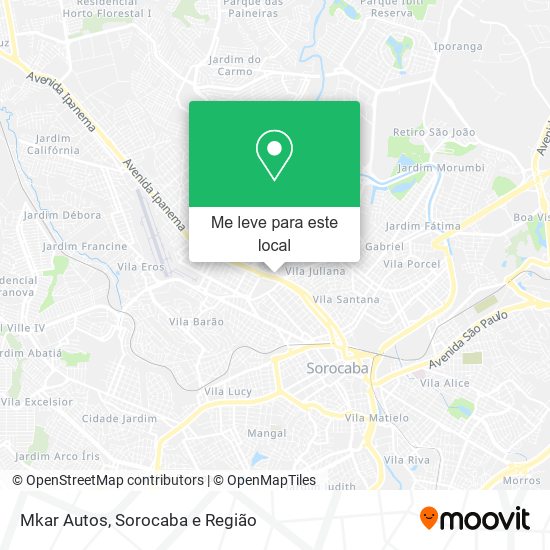 Mkar Autos mapa