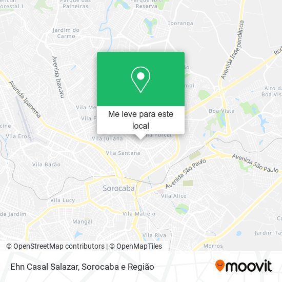 Ehn Casal Salazar mapa