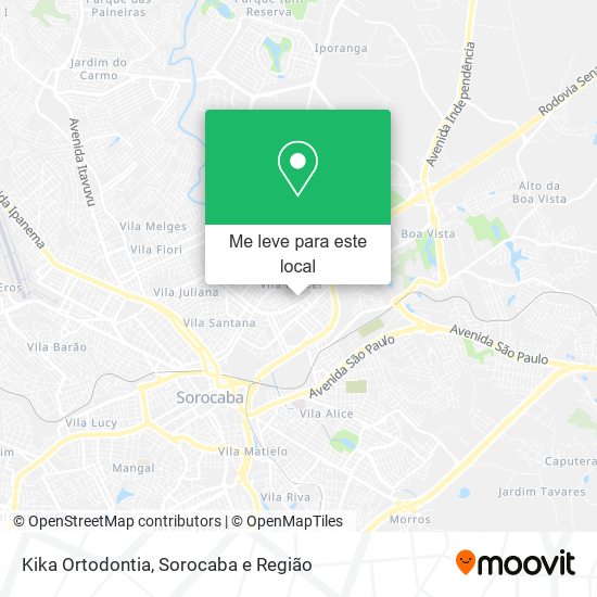 Kika Ortodontia mapa