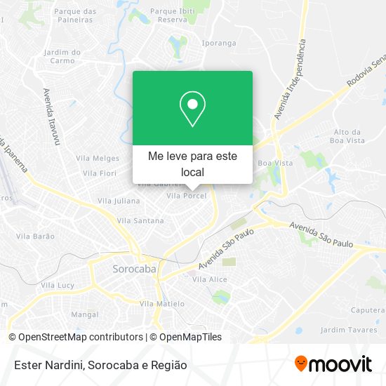Ester Nardini mapa