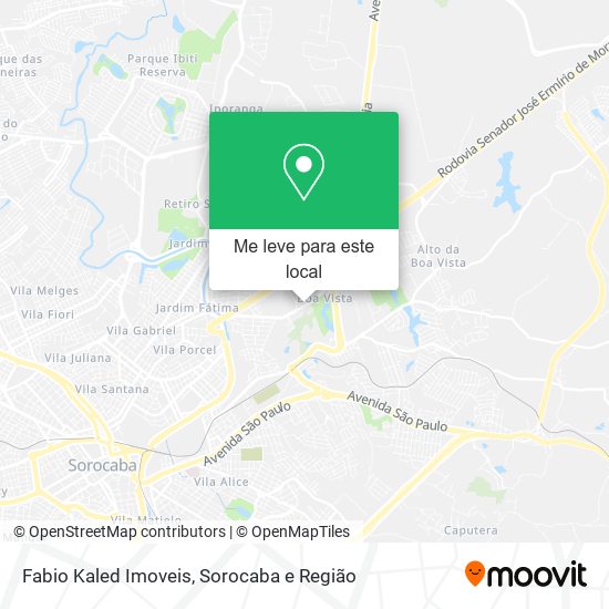 Fabio Kaled Imoveis mapa