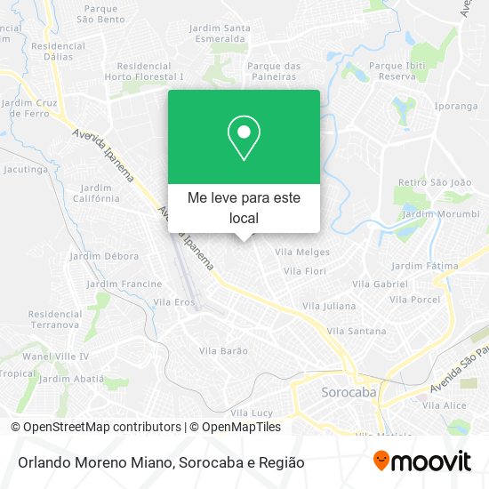 Orlando Moreno Miano mapa
