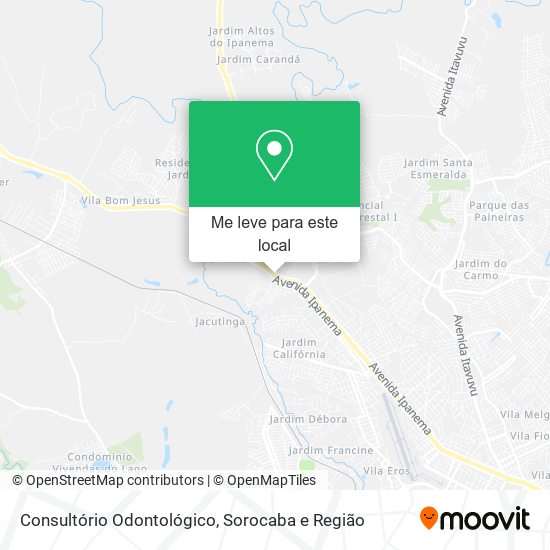 Consultório Odontológico mapa