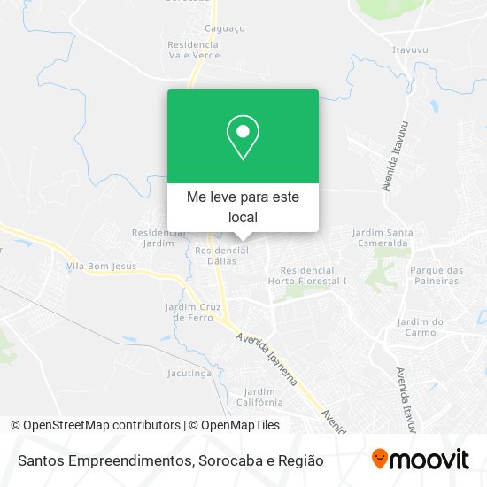 Santos Empreendimentos mapa