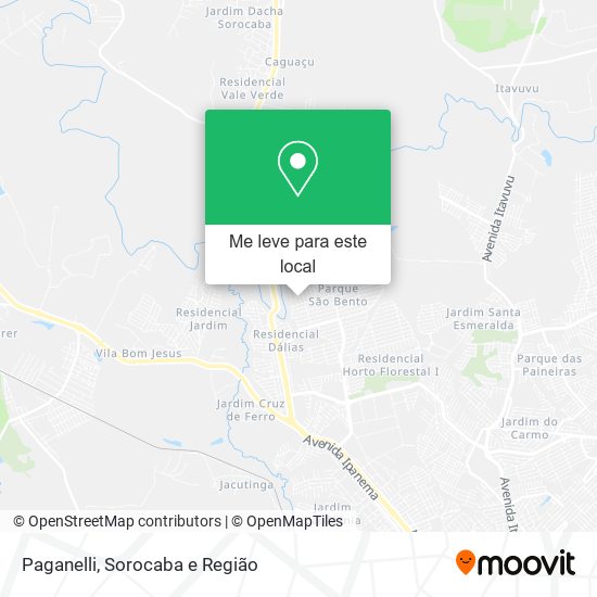 Paganelli mapa