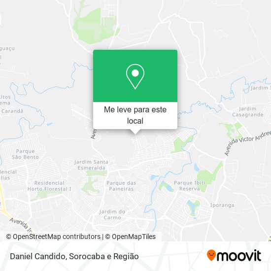 Daniel Candido mapa