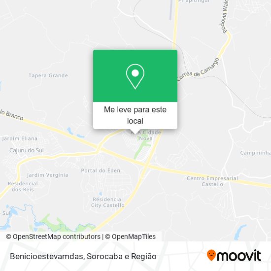 Benicioestevamdas mapa