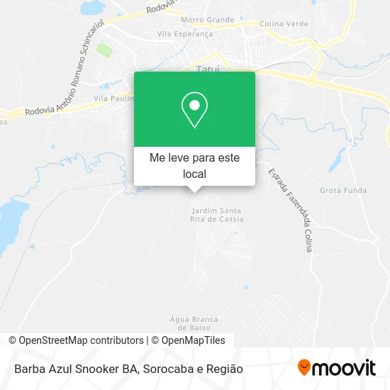 Barba Azul Snooker BA mapa