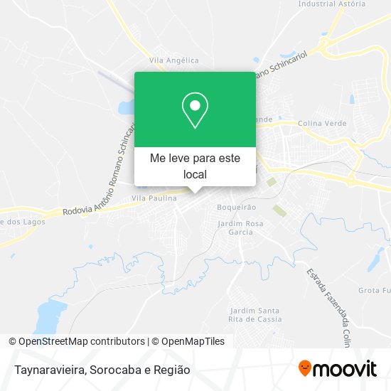 Taynaravieira mapa