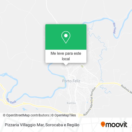 Pizzaria Villaggio Mar mapa