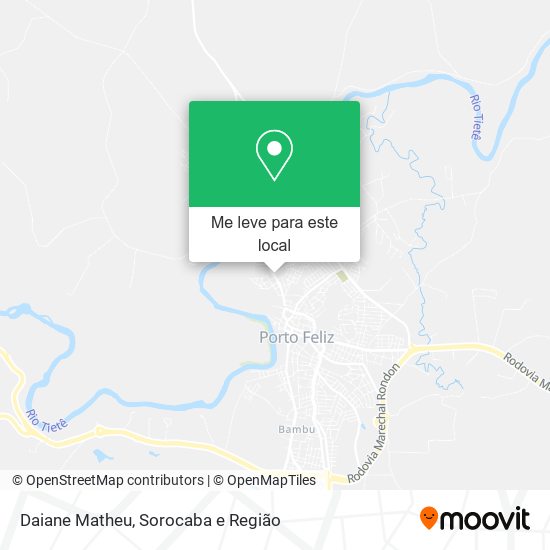 Daiane Matheu mapa