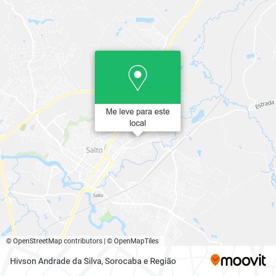 Hivson Andrade da Silva mapa