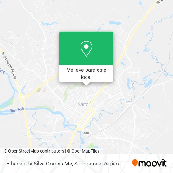 Elbaceu da Silva Gomes Me mapa