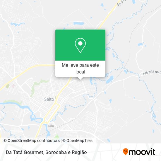 Da Tatá Gourmet mapa
