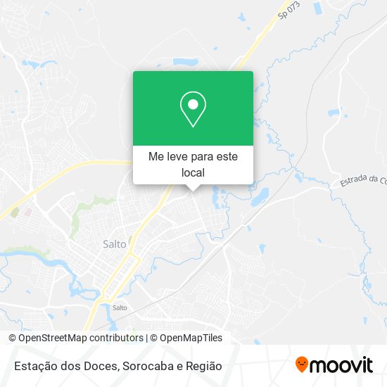 Estação dos Doces mapa
