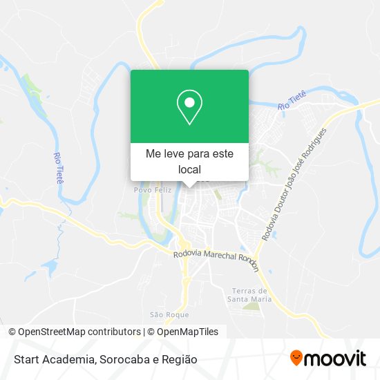 Start Academia mapa