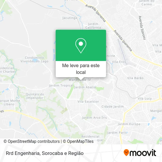 Rrd Engenharia mapa