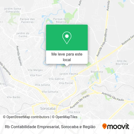 Rb Contabilidade Empresarial mapa