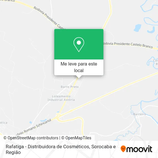 Rafatiga - Distribuidora de Cosméticos mapa