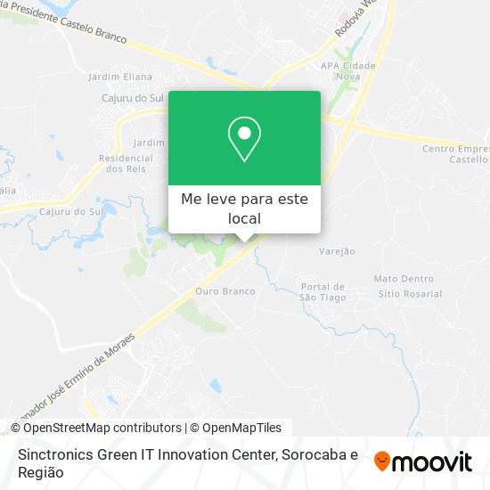 Sinctronics Green IT Innovation Center mapa