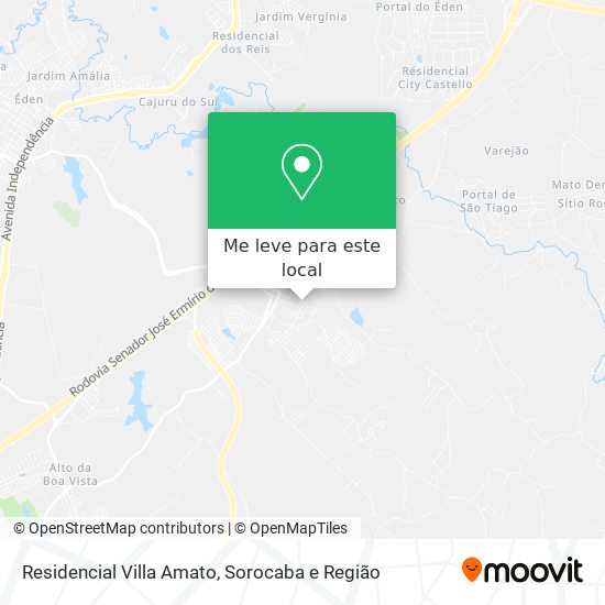 Residencial Villa Amato mapa