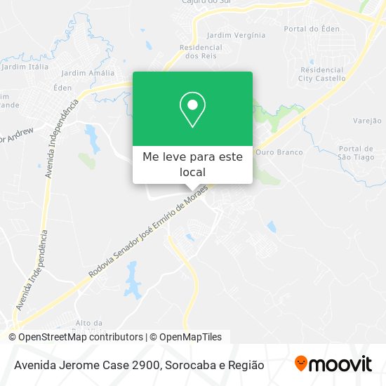 Avenida Jerome Case 2900 mapa