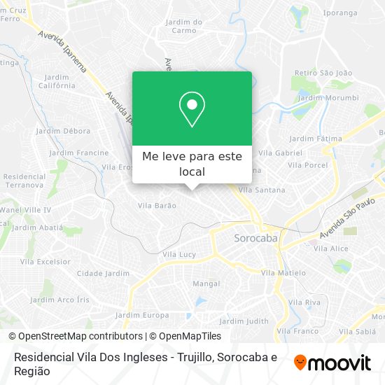 Residencial Vila Dos Ingleses - Trujillo mapa