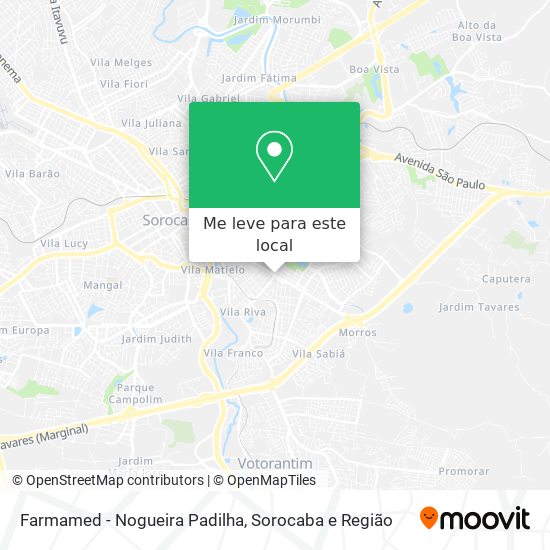 Farmamed - Nogueira Padilha mapa