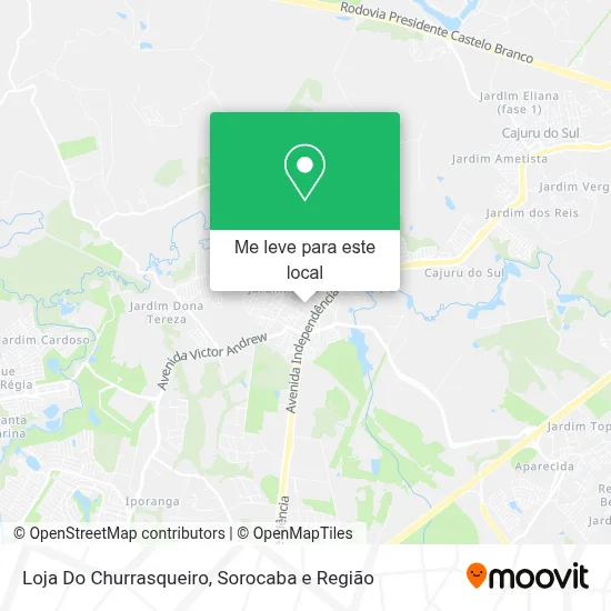 Loja Do Churrasqueiro mapa