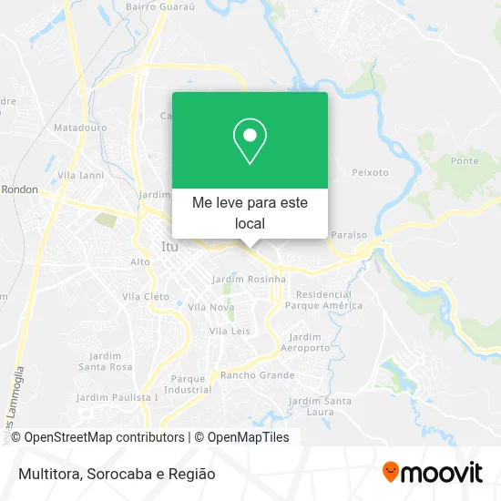 Multitora mapa