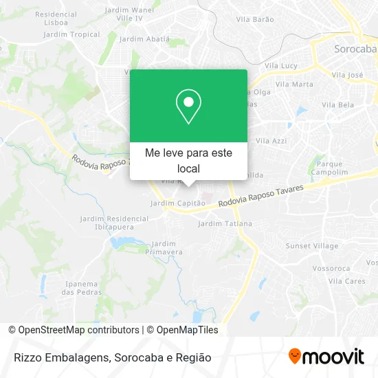 Rizzo Embalagens mapa