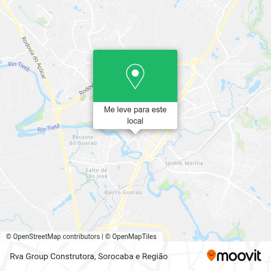Rva Group Construtora mapa