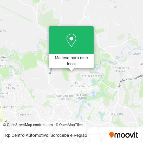 Rp Centro Automotivo mapa