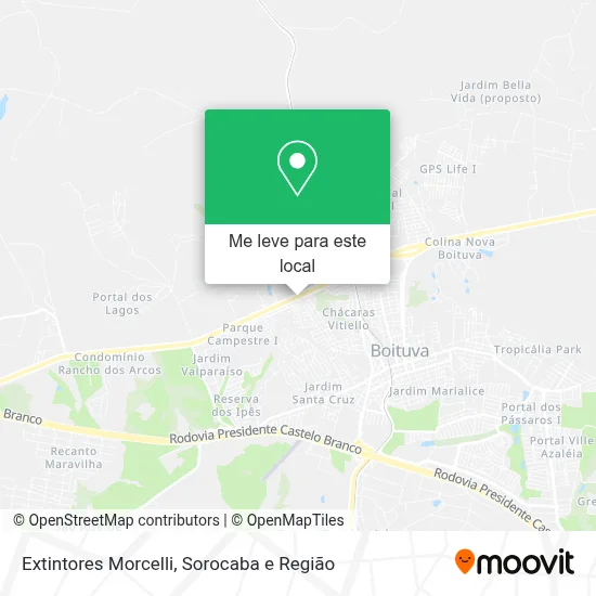 Extintores Morcelli mapa