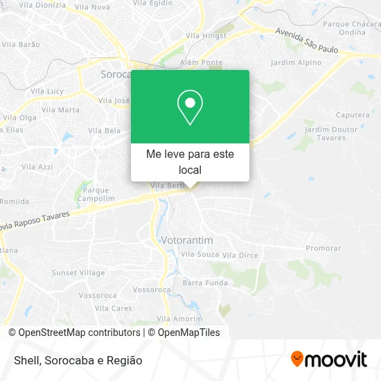 Shell mapa