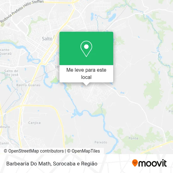 Barbearia Do Math mapa