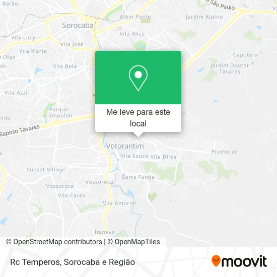 Rc Temperos mapa